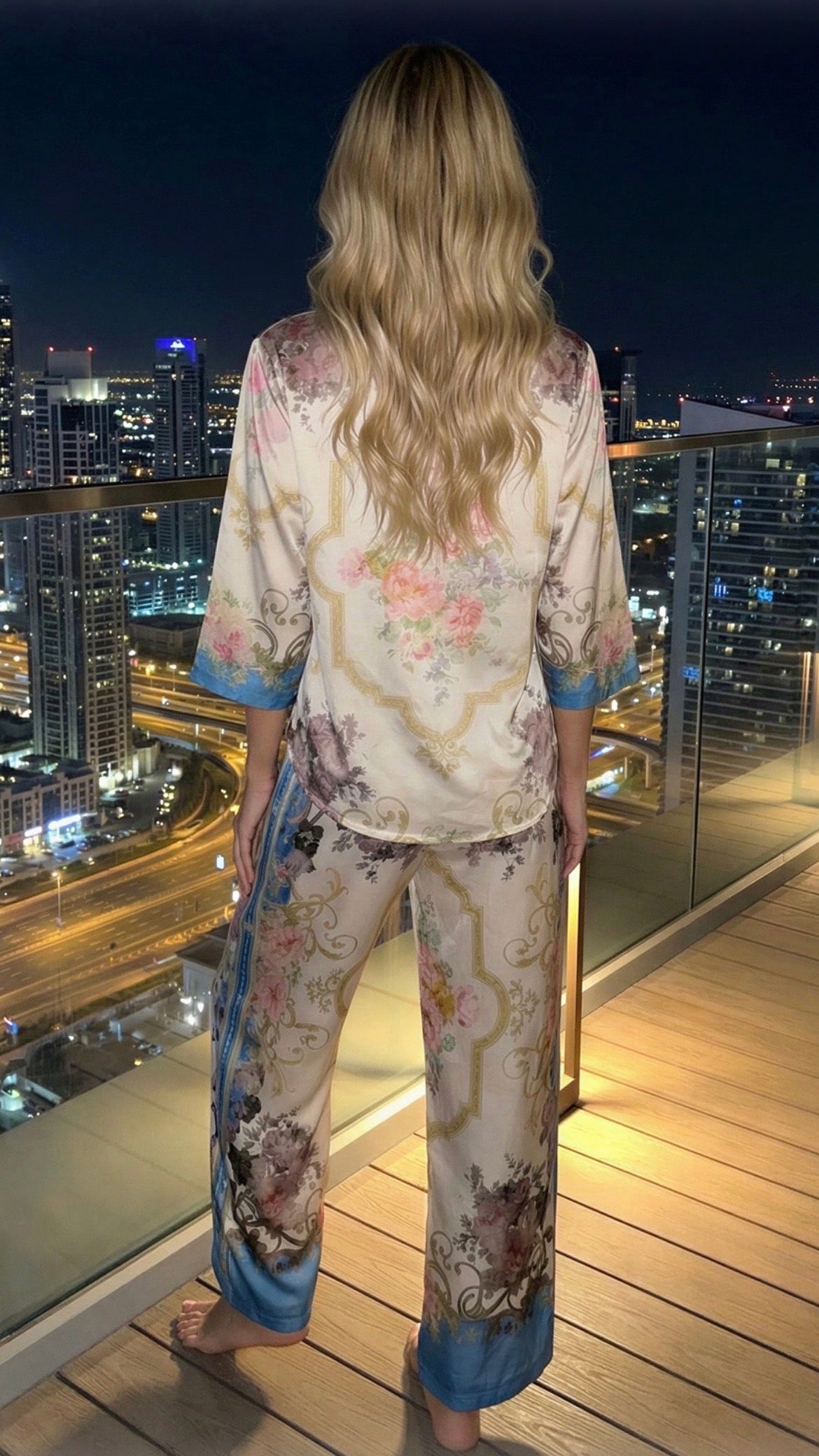 Blue Mermaid Two Piece Set