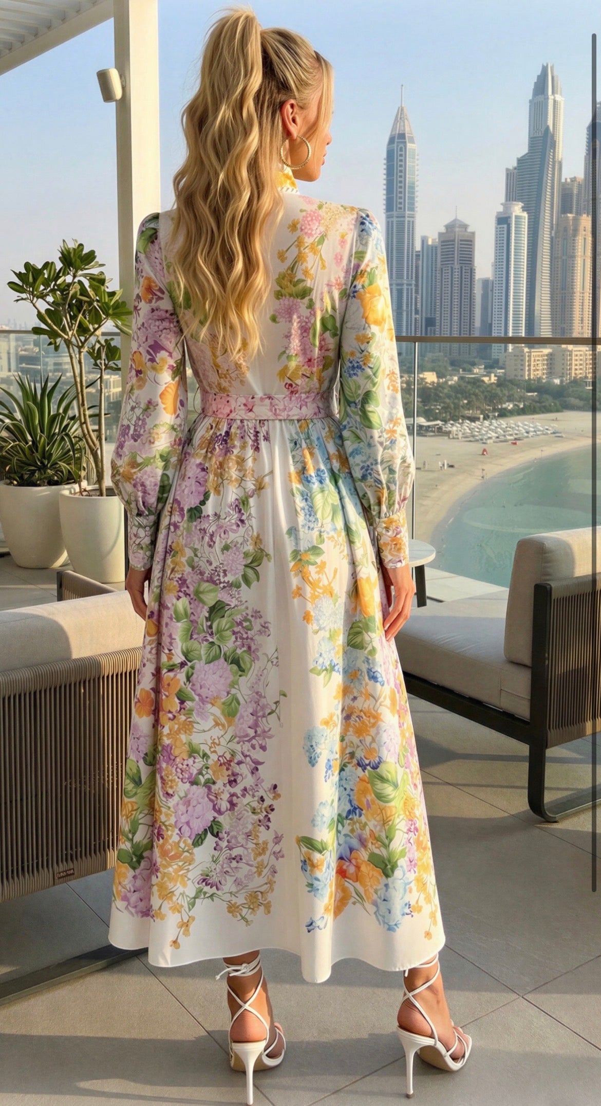 Queens Garden Maxi Dress