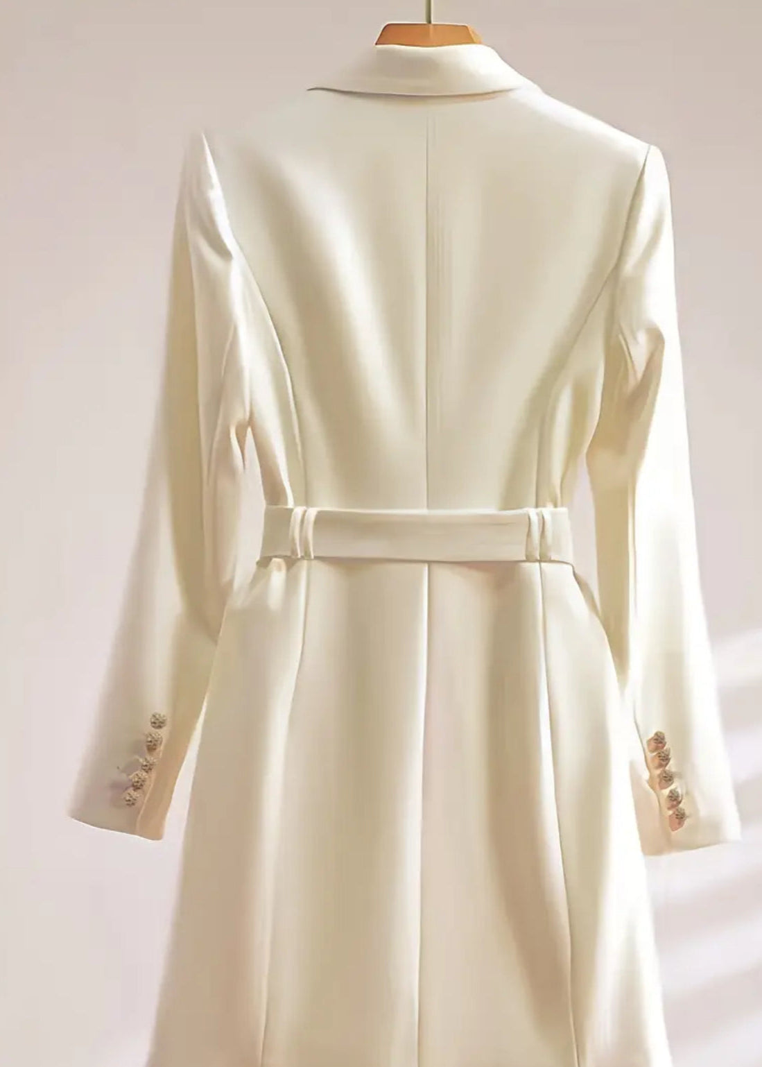 B White Blazer Dress