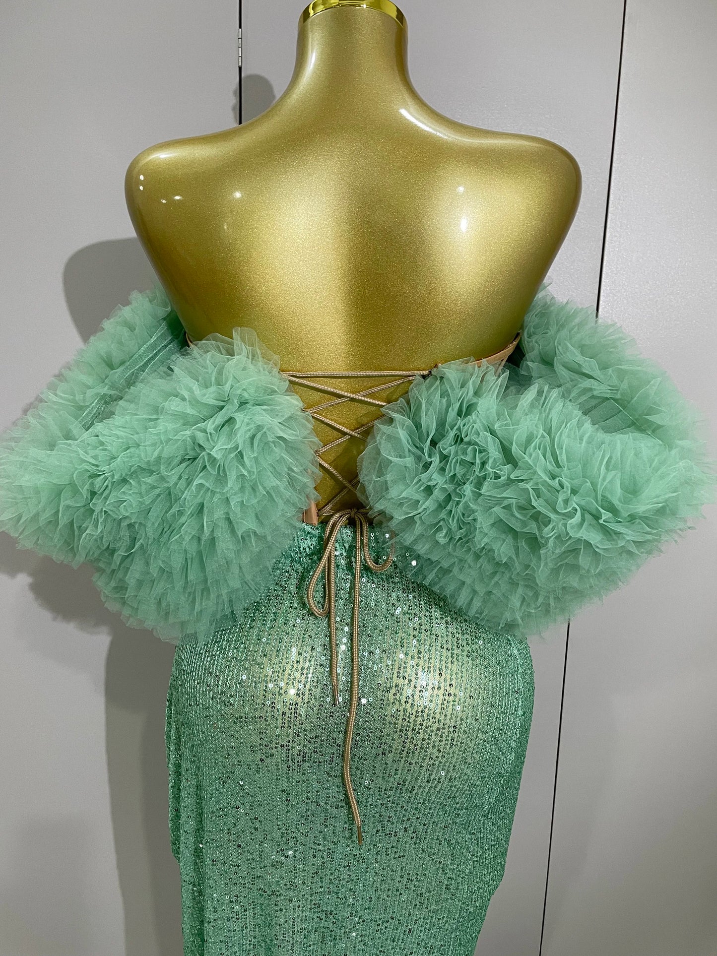 Mint Glamour Two Piece set