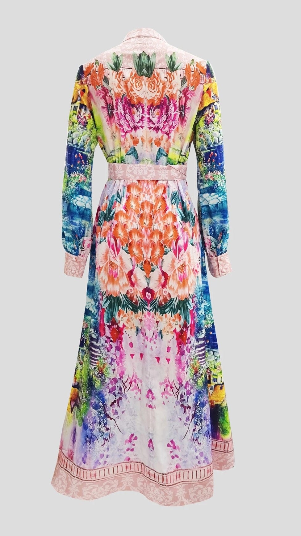Ascot Queen Floral Maxi Dress