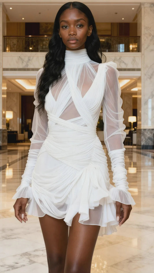 Ice Queen Mini Dress