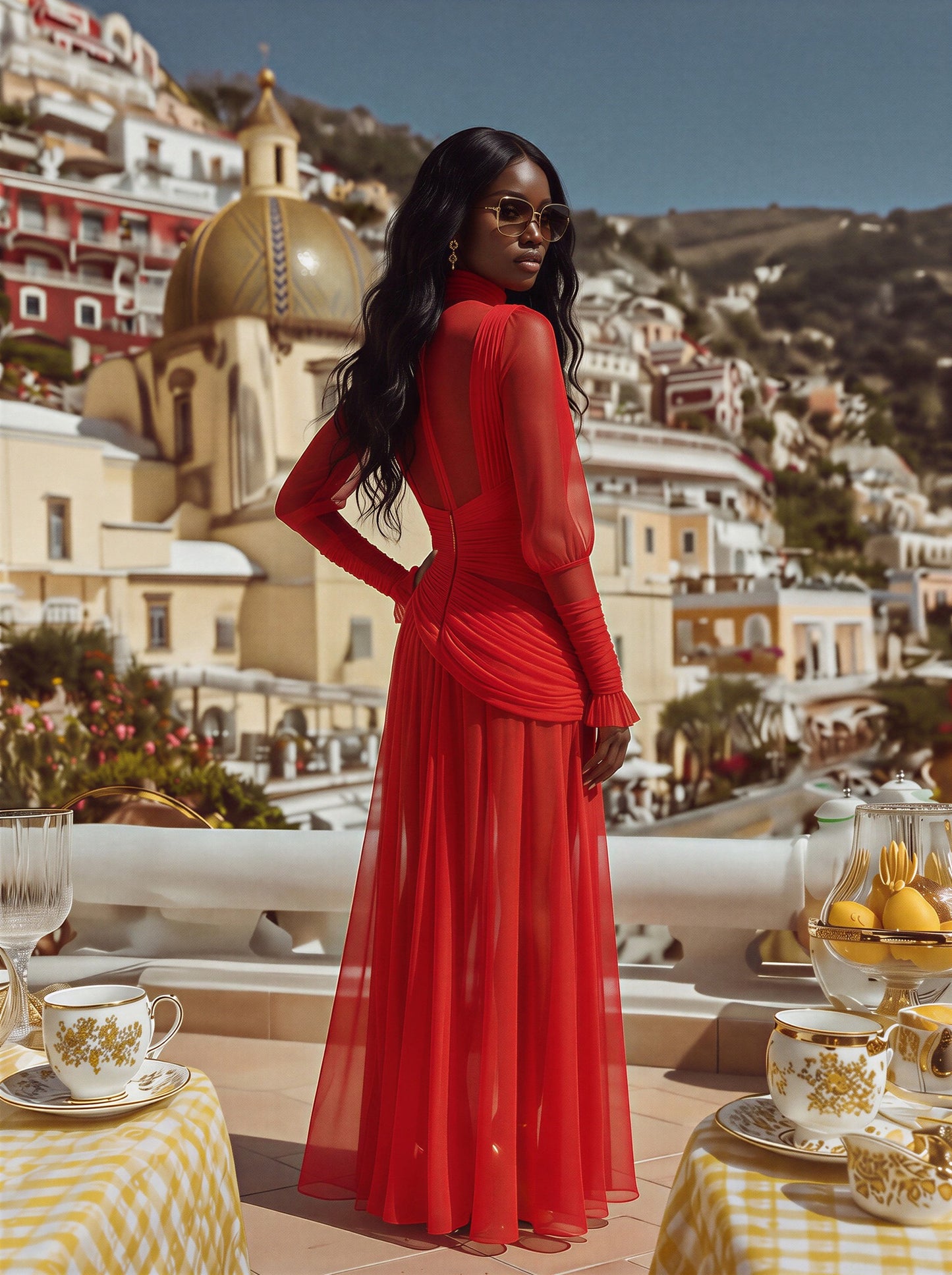 *NEW AW26 Red Envy Maxi Dress