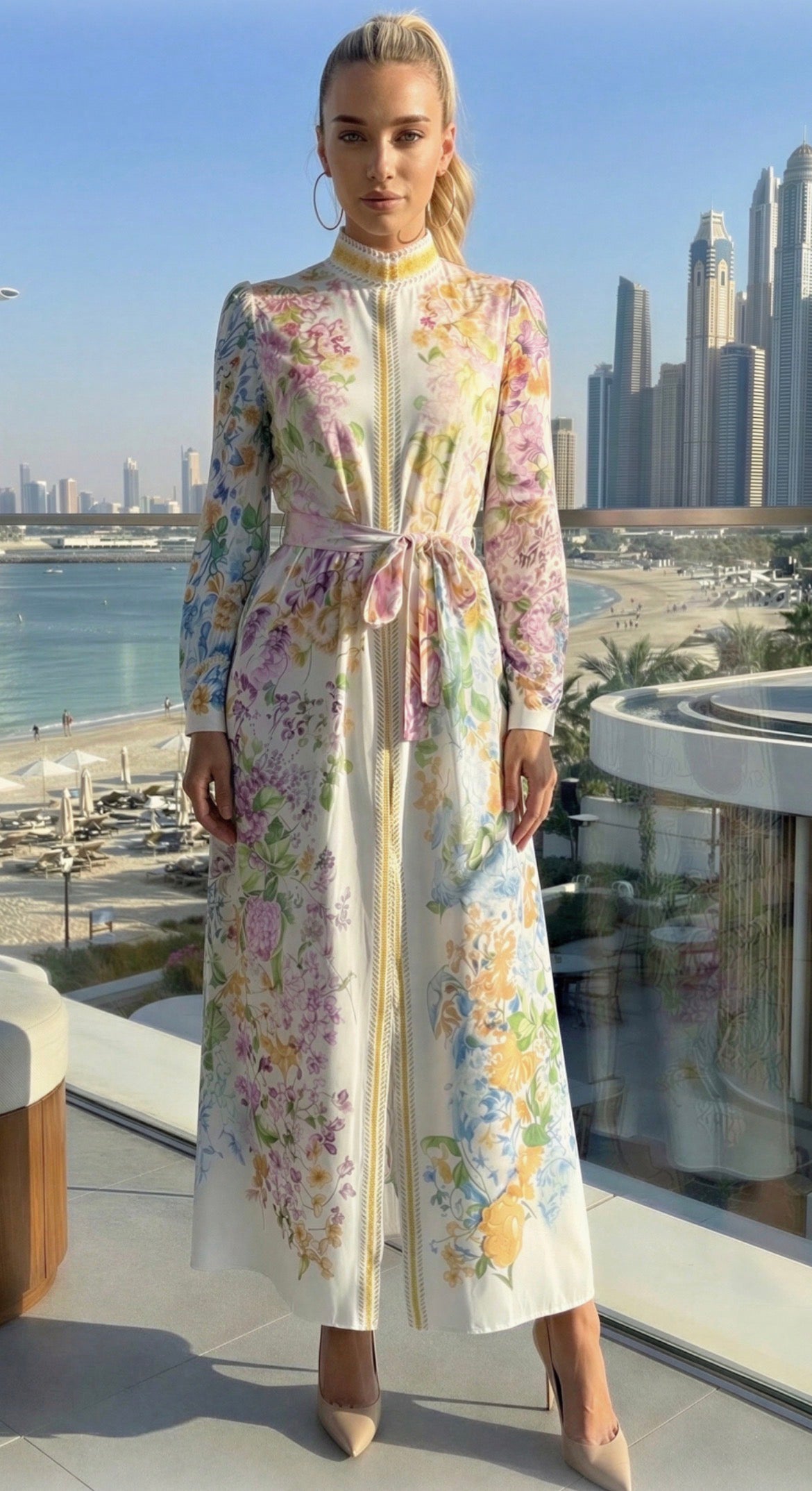 Queens Garden Maxi Dress