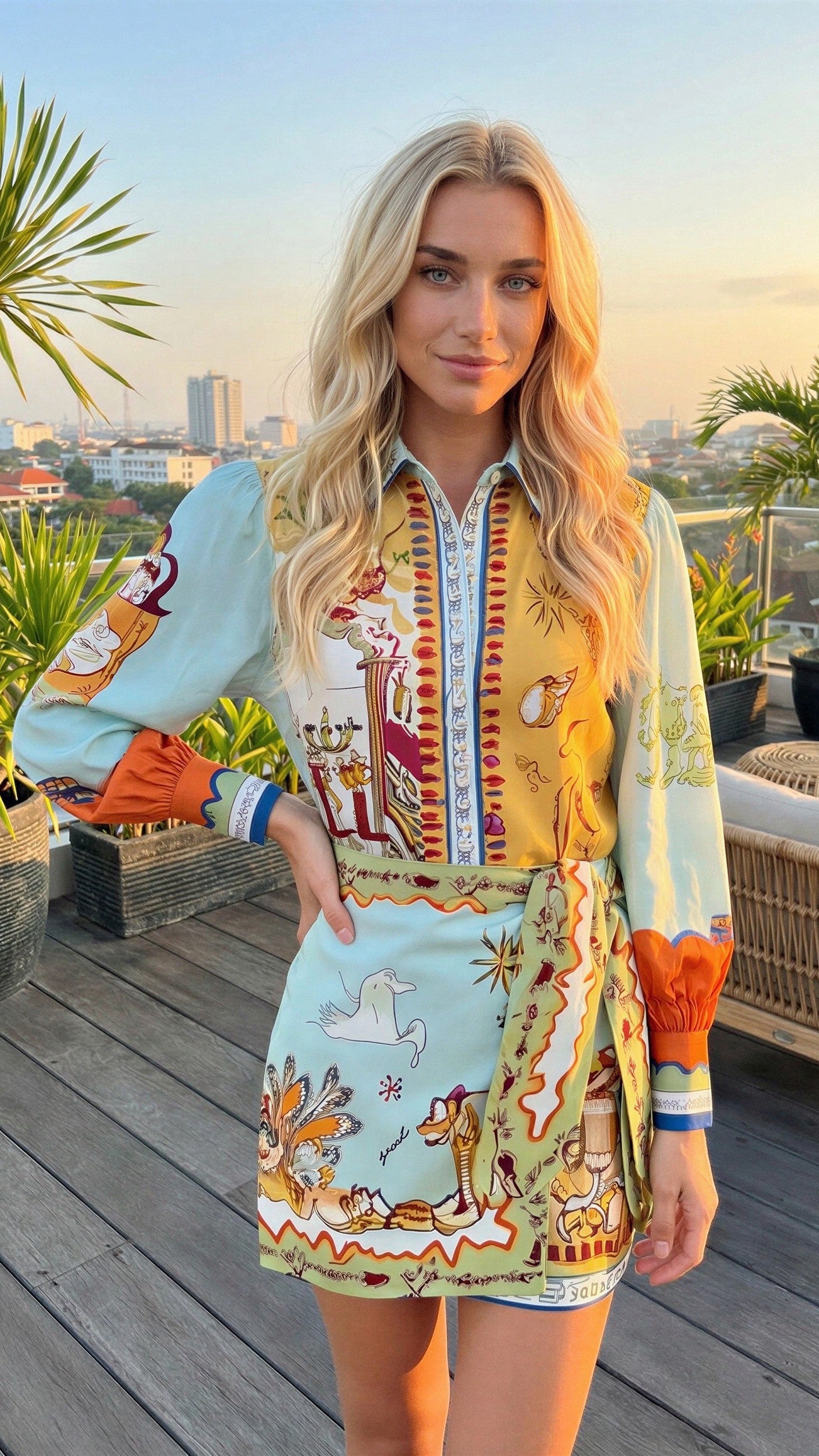 Gladiator Mini Dress