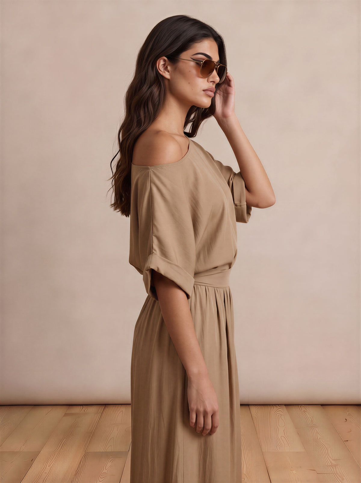 French Riviera Brown Two Piece