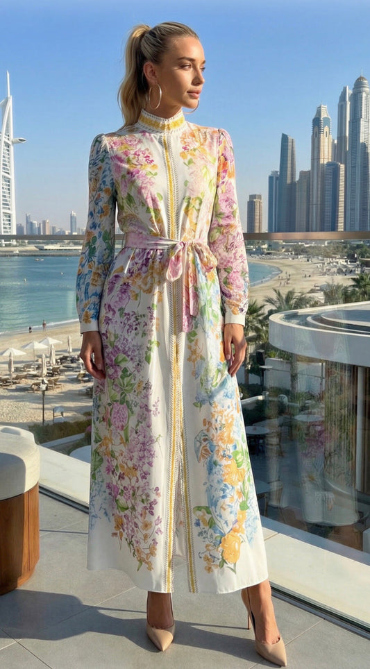 Queens Garden Maxi Dress