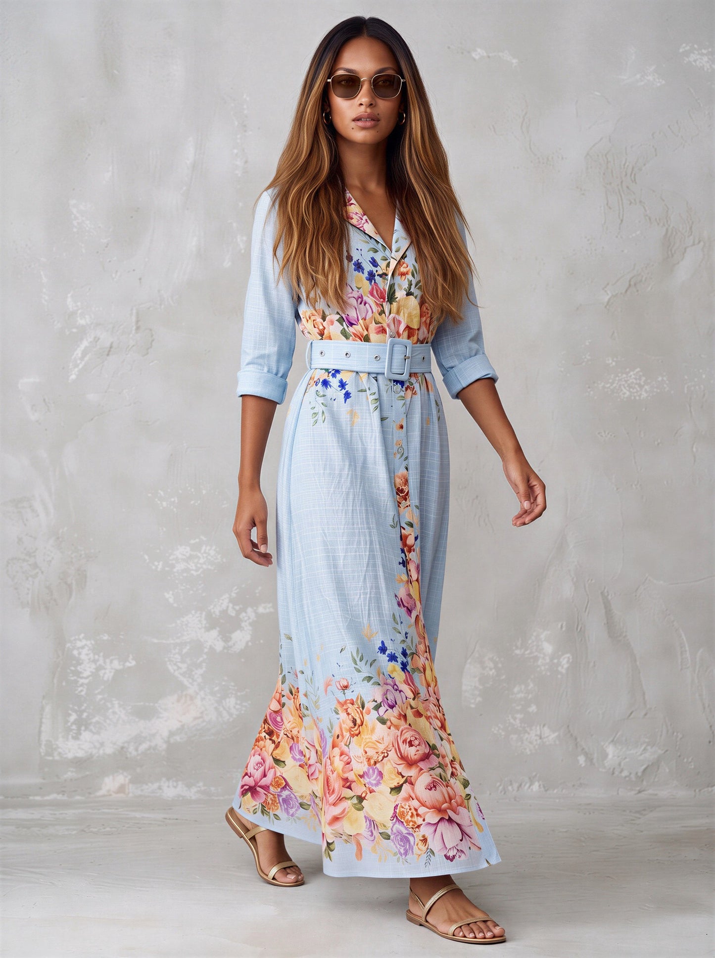 All Dreamy Petal Maxi Dress