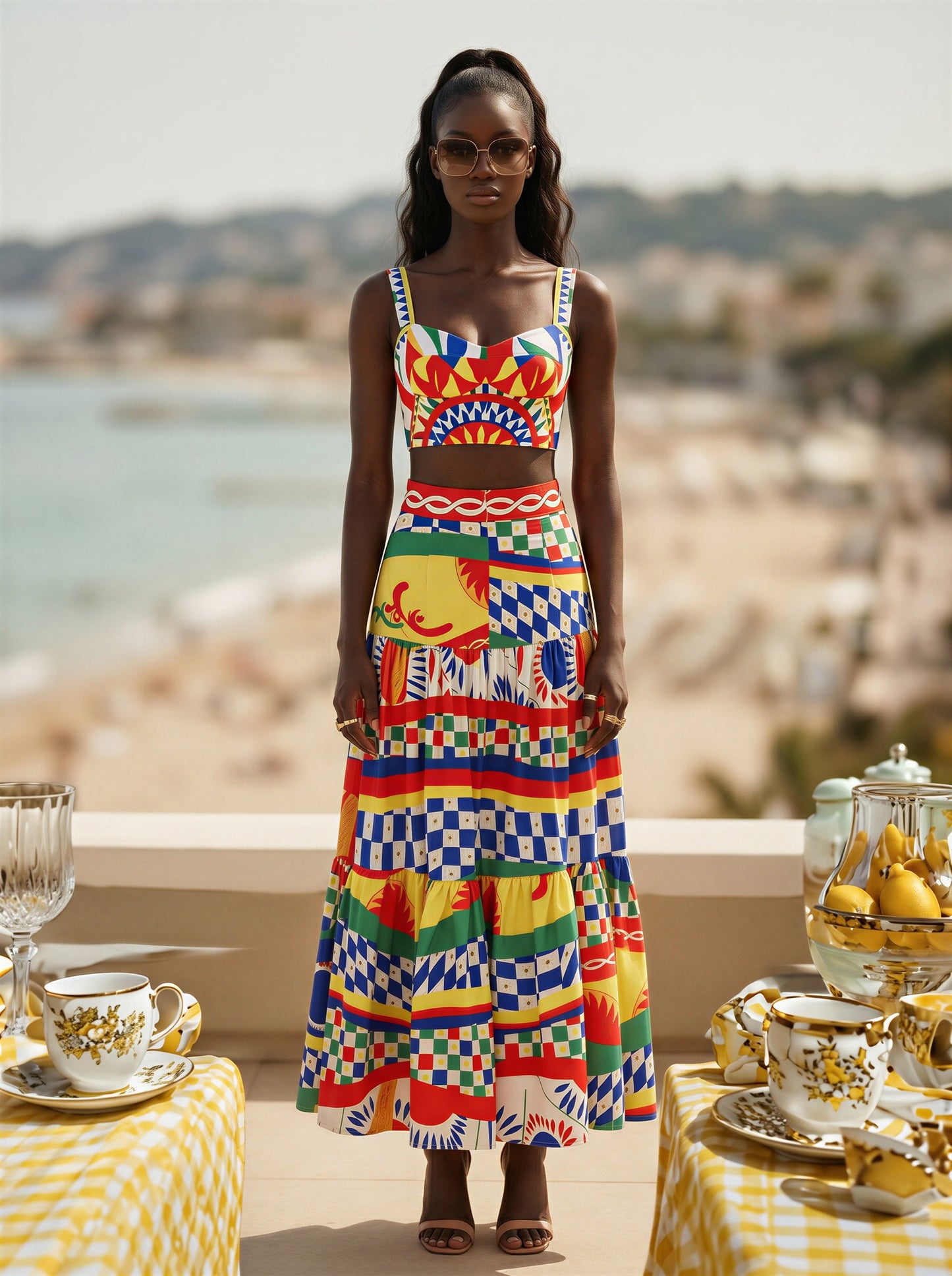 Sicily Boho Chic Two Piece Set