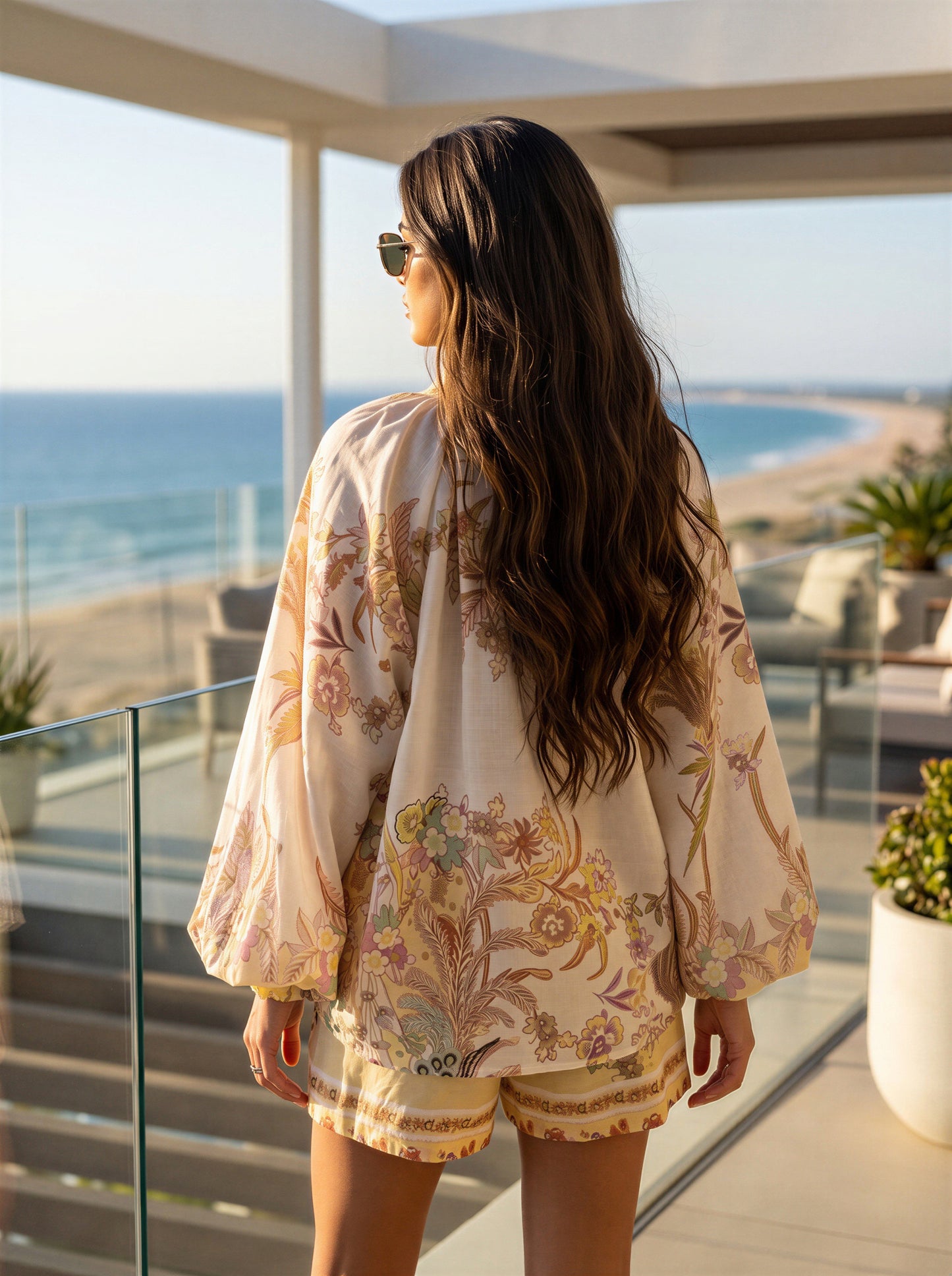 Cyprus Shorts Set - comes in pink or yellow
