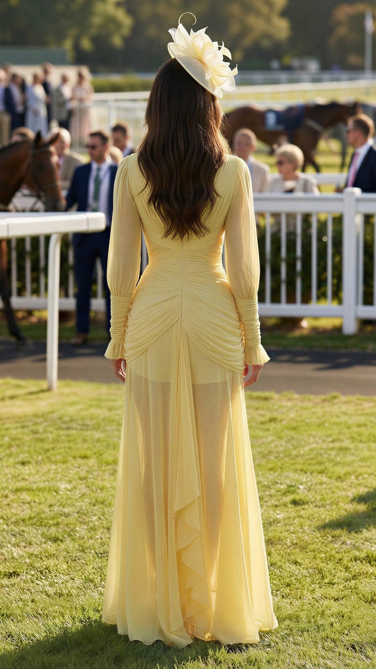 Yellow Daffodil Maxi Dress
