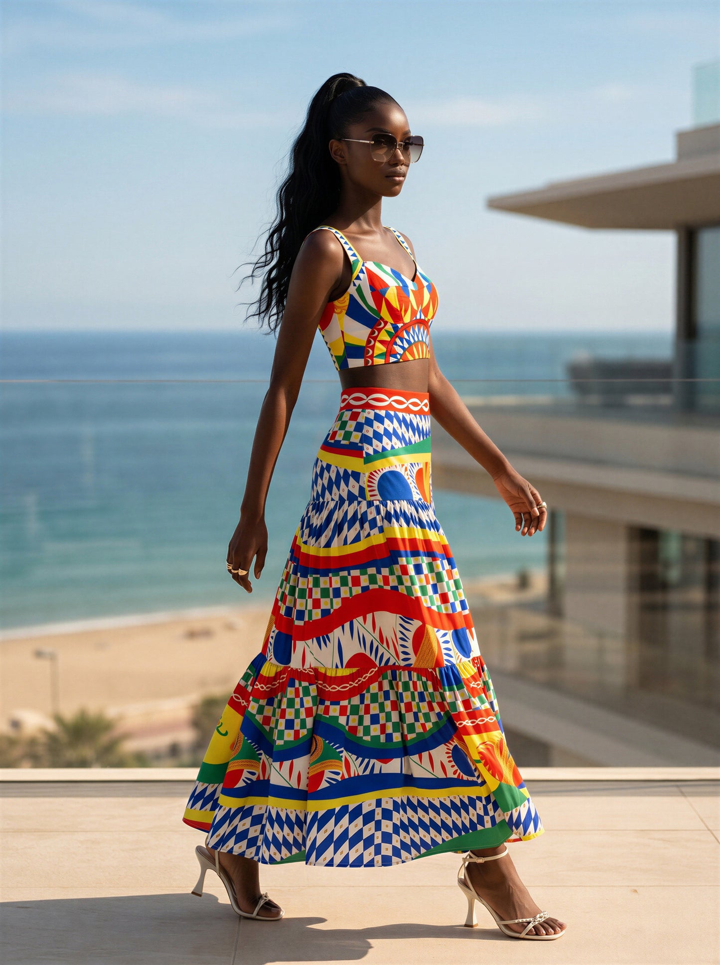 Sicily Boho Chic Two Piece Set