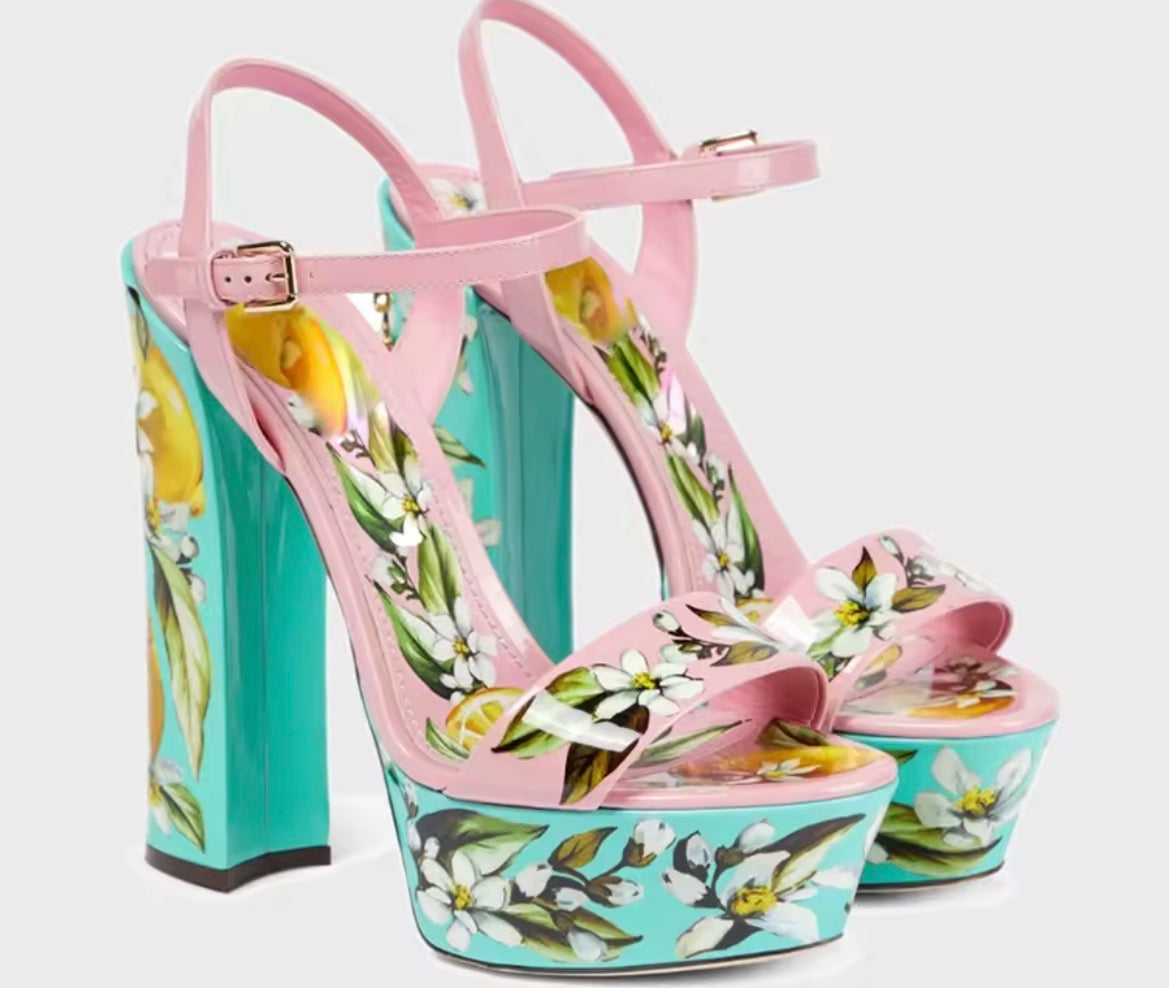 When Life Gives You Lemons 
Platform Shoes