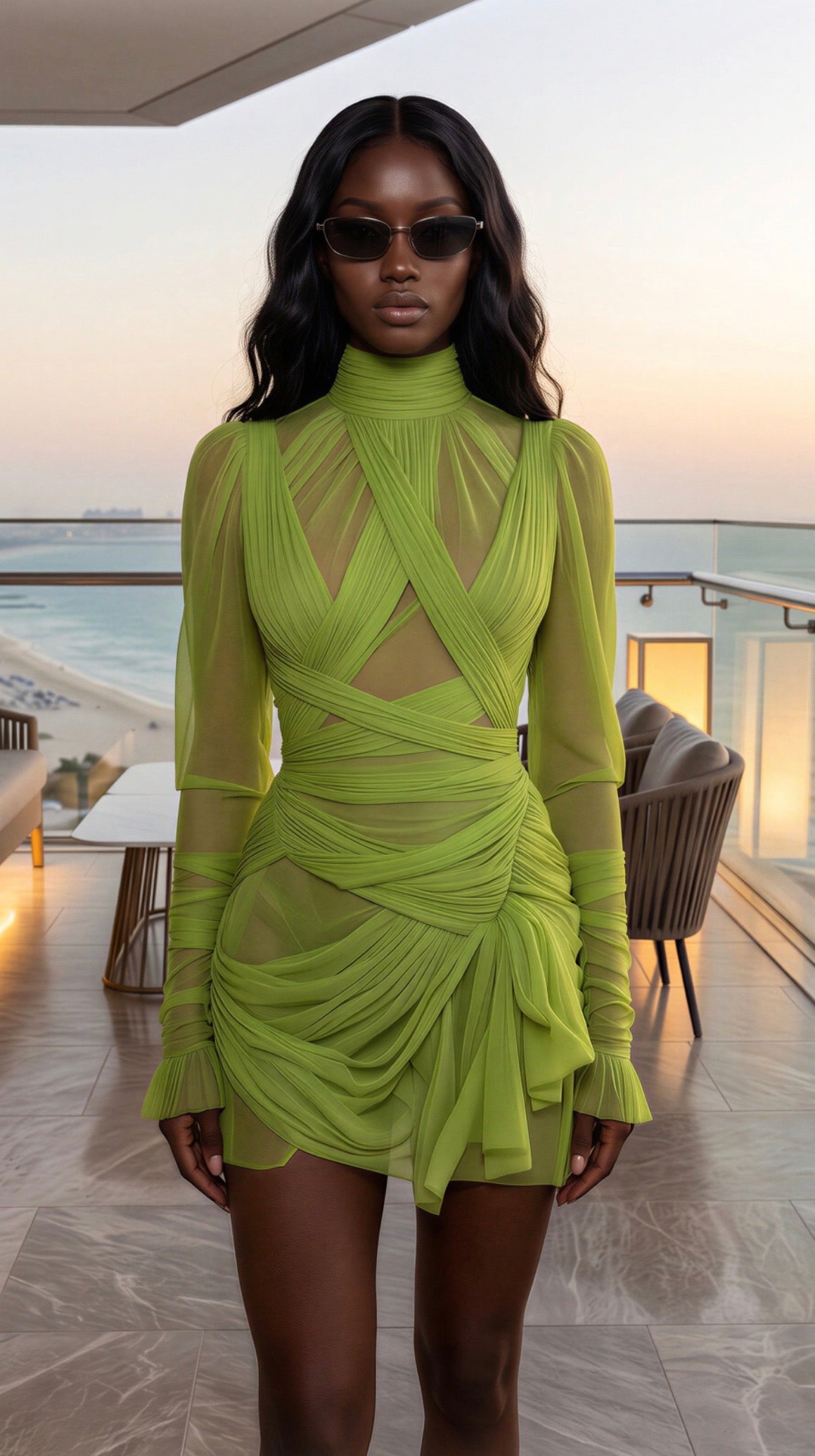 Limelicious Mini Dress