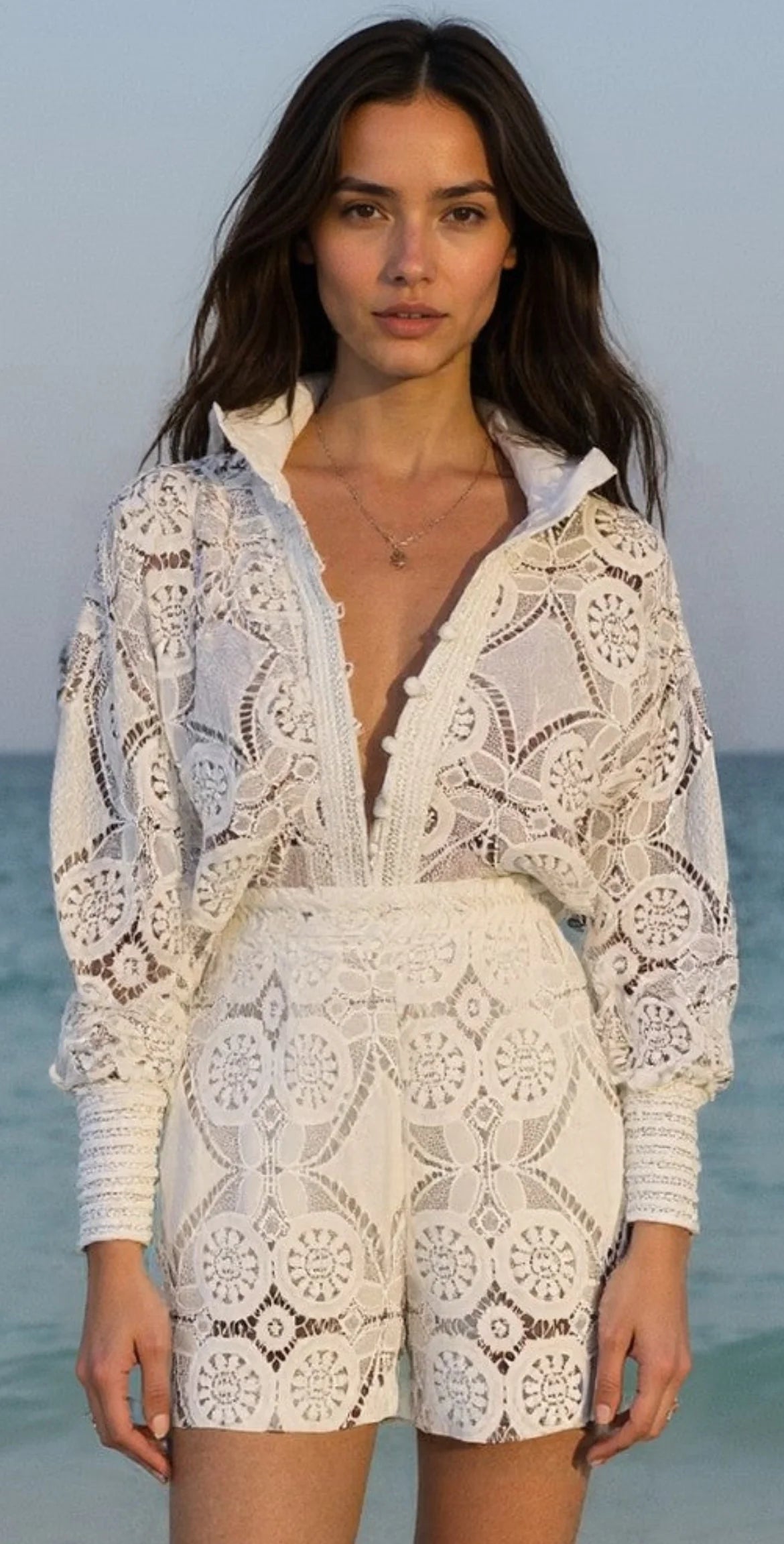 All Lacey Shirt and Shorts - comes in four colours