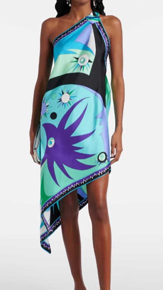 Blue Twilight Loose Dress