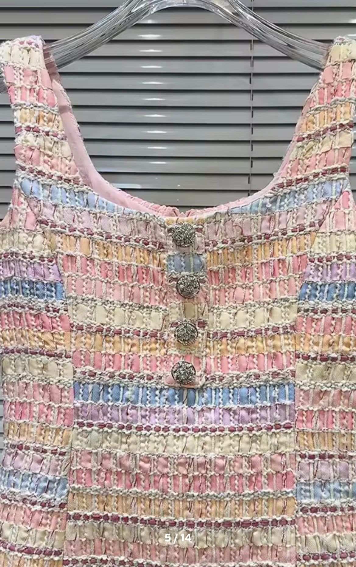 Pastel Rainbow Mini Dress