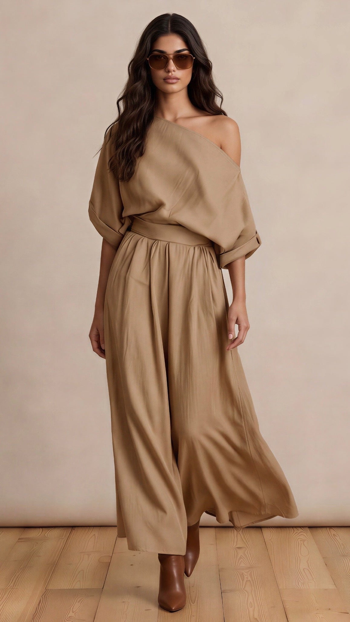 French Riviera Brown Two Piece