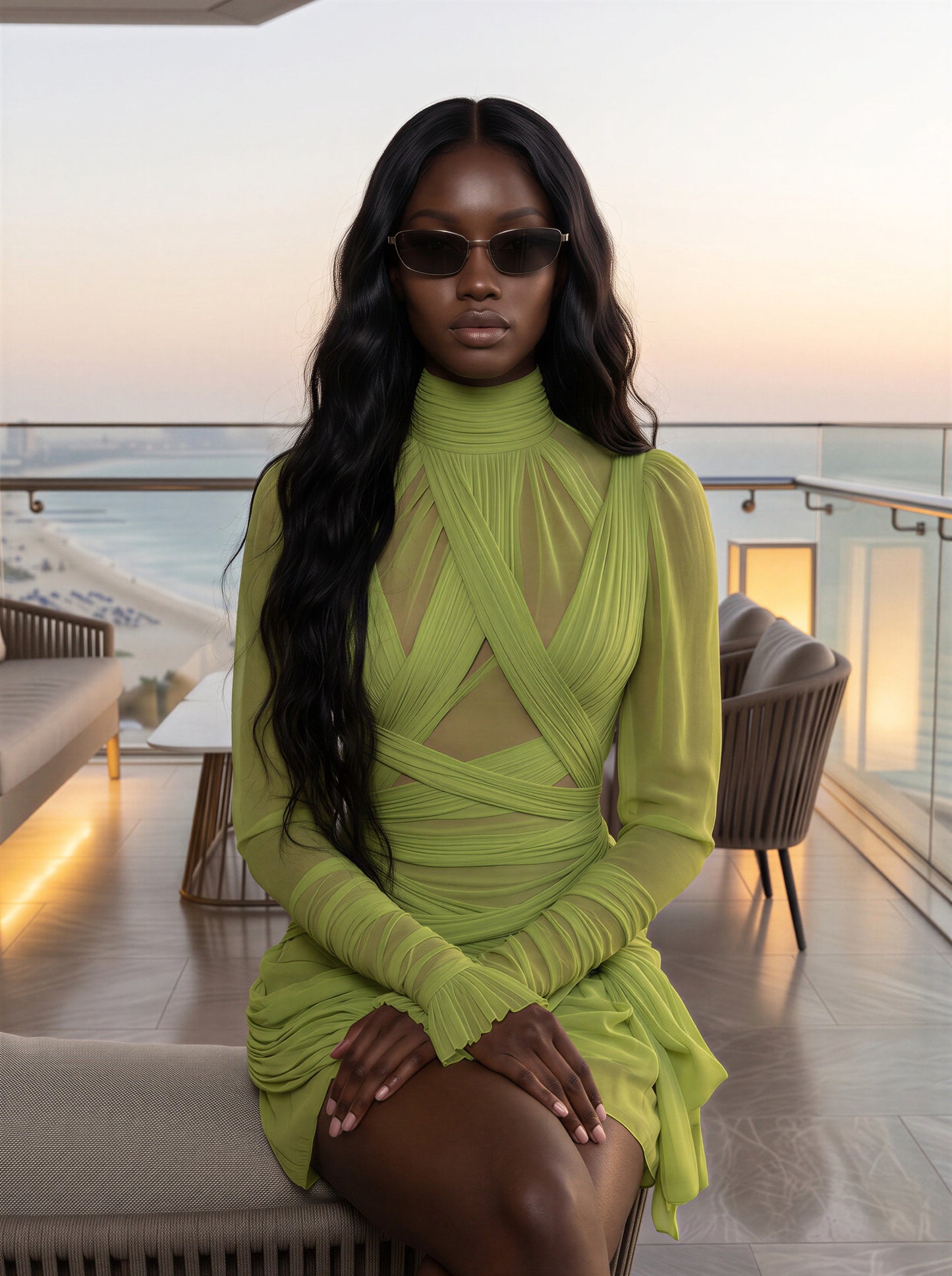 Limelicious Mini Dress
