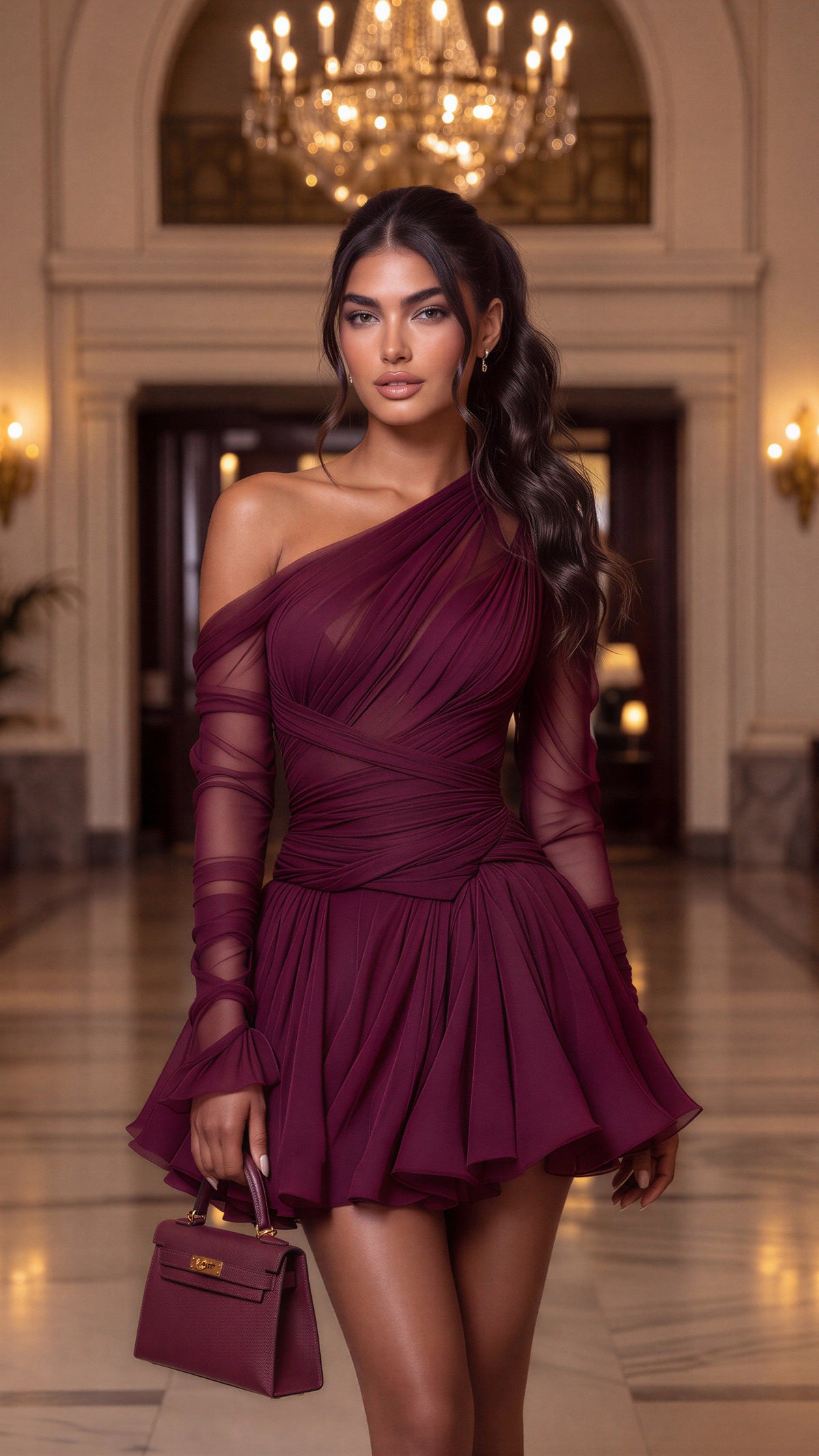 Plumlicious Mini Dress
