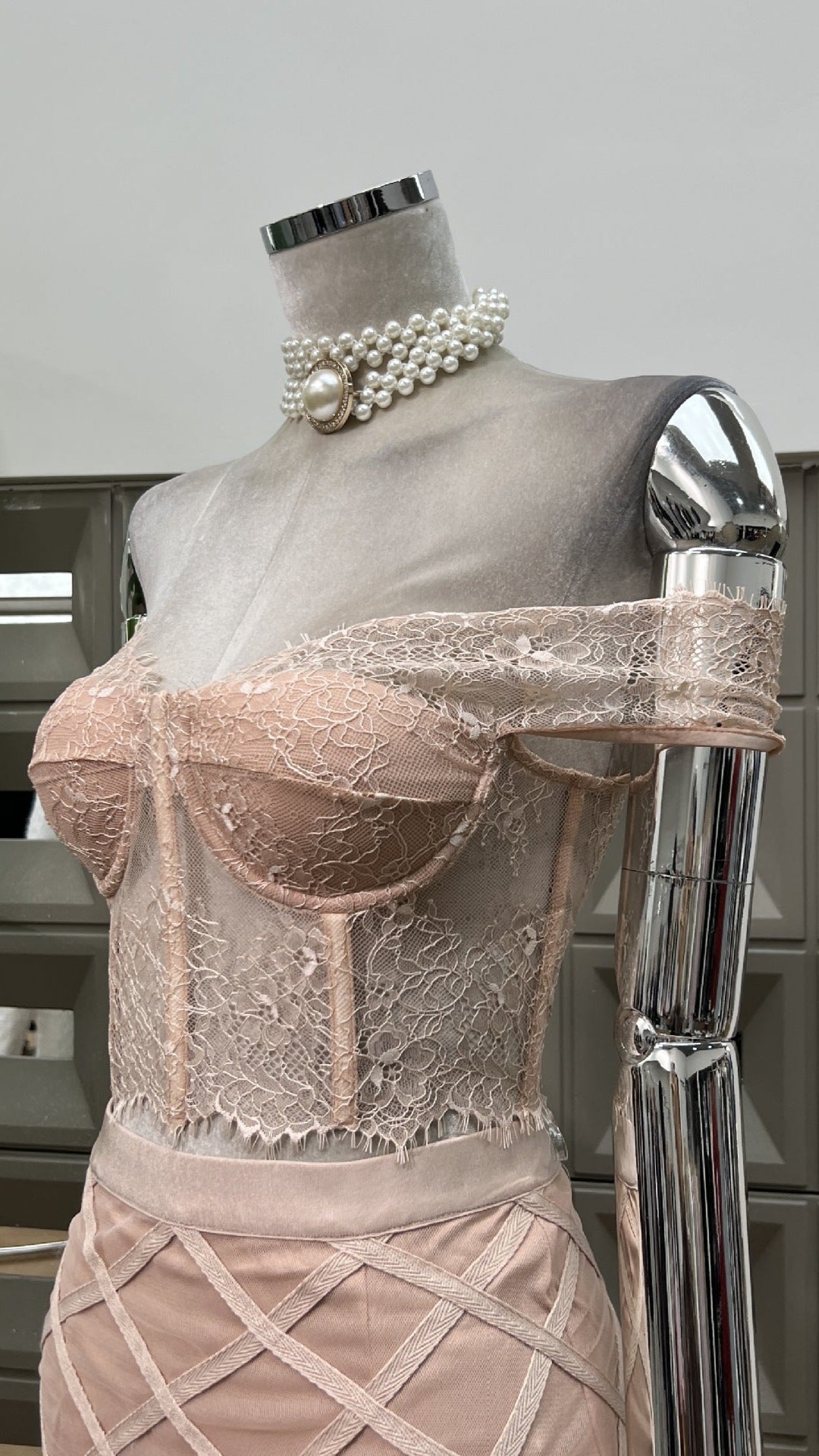 Sweet Mermaid Two Piece Set - Comes in Blush & Black