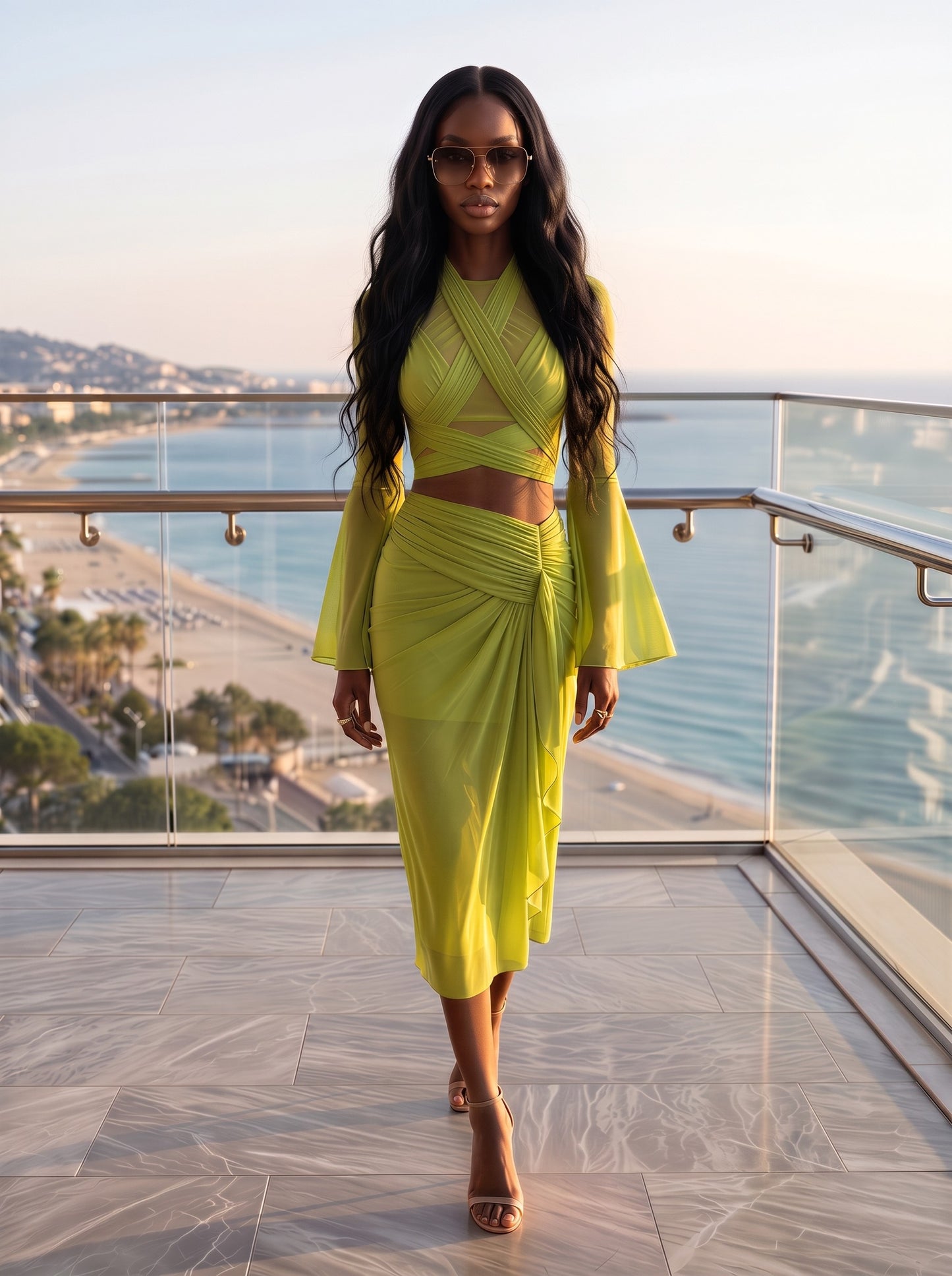 *NEW AW26 Limelicious Top & Midi Skirt