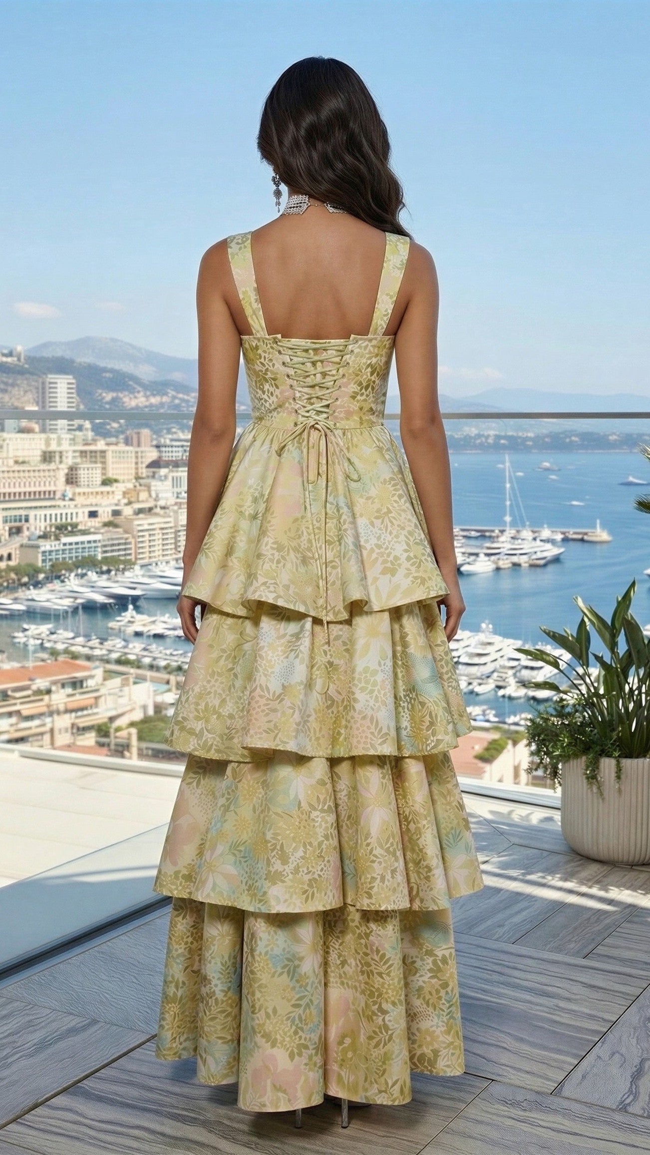 Fairytale Ruffle Maxi Dress